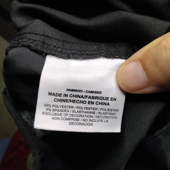 Nike Golf Charcoal Black Lightweight Pockets Size 36X30 Button Zip - Picture 8 of 10